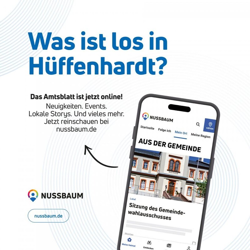 Was ist los in Hüffenhardt? Bild mit einem Mobiltelefon 